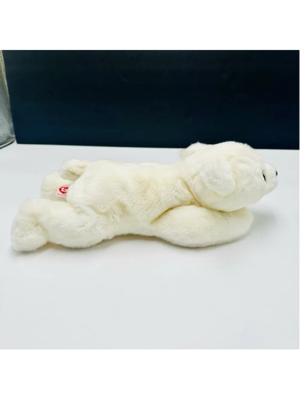 Ty Beanie Buddy CHILLY the Polar Bear w/ Ear Tag 13 Inch Stuffed Animal Plush